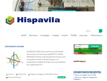 Tablet Screenshot of hispavila.com